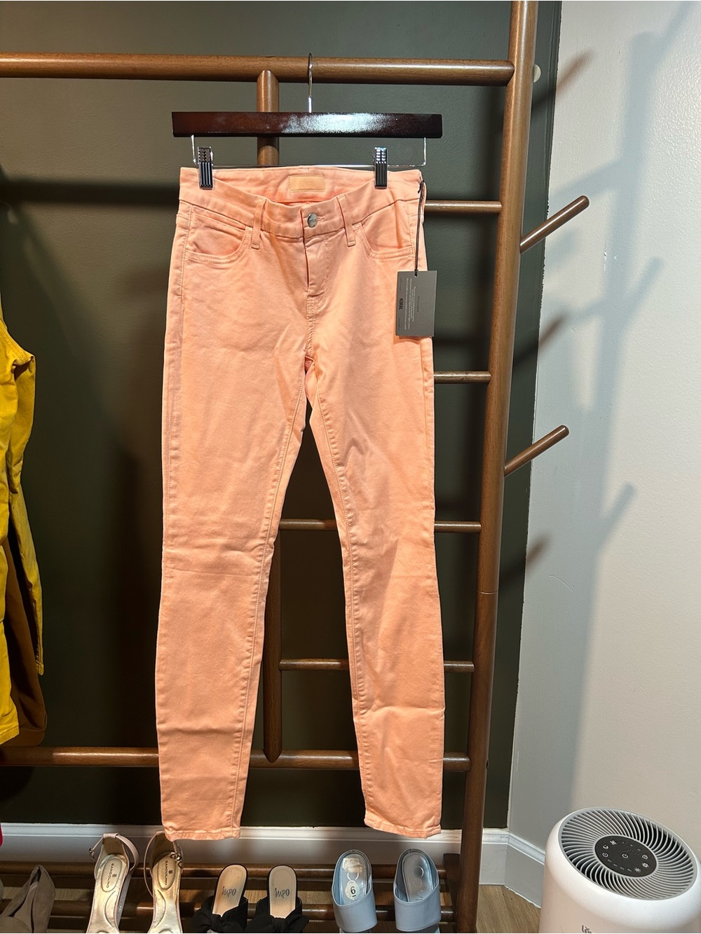 Koral Peach Skinny Jeans